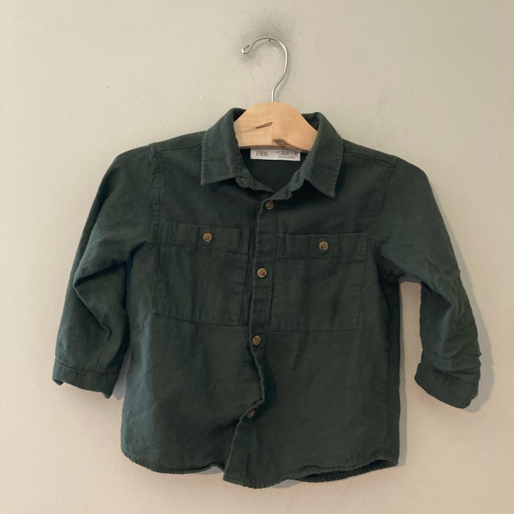 $14 ADD ON zara button-down oversized 18-24M Janie and‎ Jack Hanna Andersson